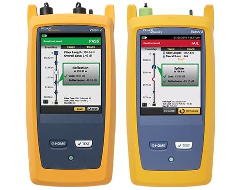 Fluke Networks MÓDULO OTDR MONOMODO/MULTIMODO (QUAD) OPTIFIBER PRO CON VFL